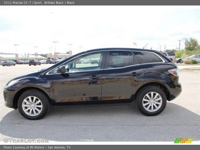 Brilliant Black / Black 2011 Mazda CX-7 i Sport