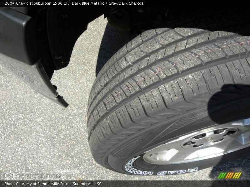 Dark Blue Metallic / Gray/Dark Charcoal 2004 Chevrolet Suburban 1500 LT
