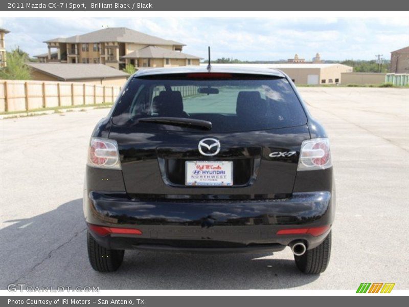 Brilliant Black / Black 2011 Mazda CX-7 i Sport