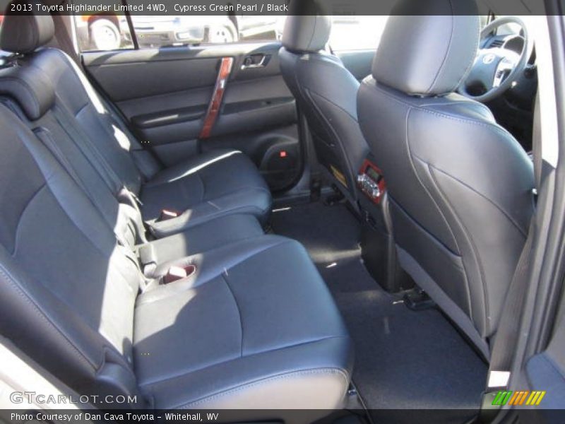 Cypress Green Pearl / Black 2013 Toyota Highlander Limited 4WD