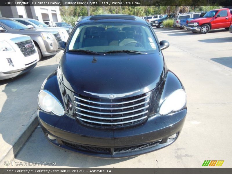 Brilliant Black Crystal Pearl / Pastel Slate Gray 2006 Chrysler PT Cruiser Limited