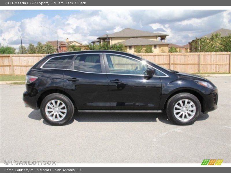 Brilliant Black / Black 2011 Mazda CX-7 i Sport