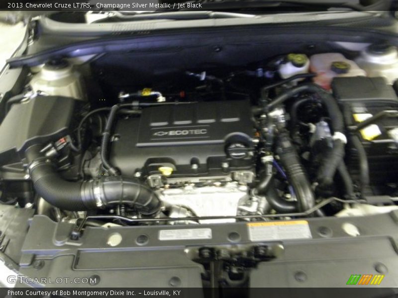Champagne Silver Metallic / Jet Black 2013 Chevrolet Cruze LT/RS