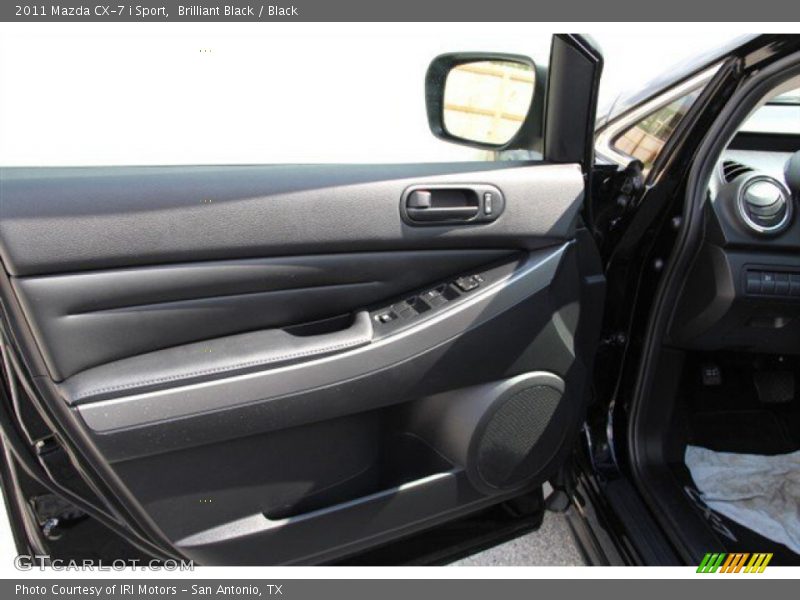 Brilliant Black / Black 2011 Mazda CX-7 i Sport