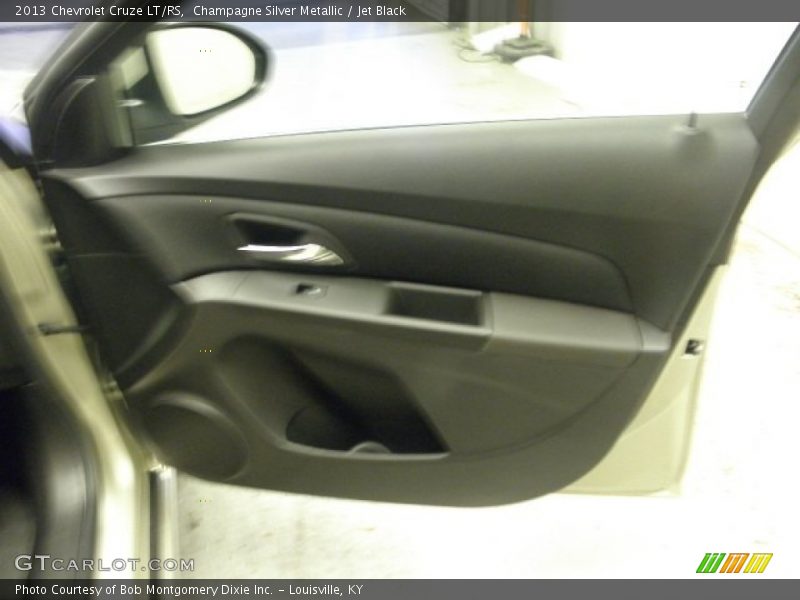 Champagne Silver Metallic / Jet Black 2013 Chevrolet Cruze LT/RS