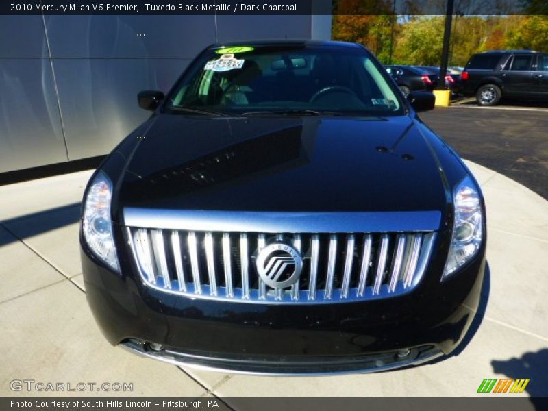 Tuxedo Black Metallic / Dark Charcoal 2010 Mercury Milan V6 Premier