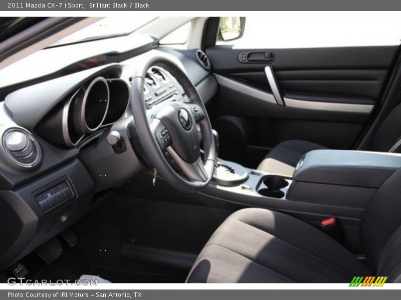 Brilliant Black / Black 2011 Mazda CX-7 i Sport