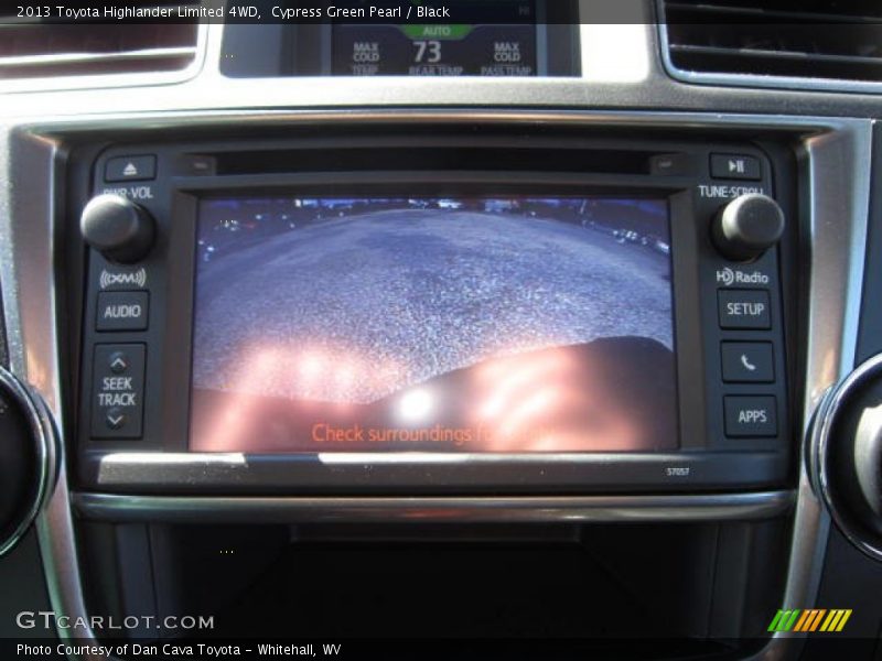 Cypress Green Pearl / Black 2013 Toyota Highlander Limited 4WD