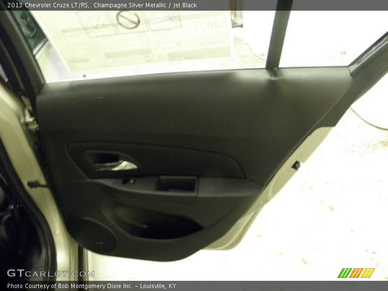 Champagne Silver Metallic / Jet Black 2013 Chevrolet Cruze LT/RS