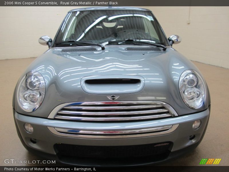 Royal Grey Metallic / Panther Black 2006 Mini Cooper S Convertible