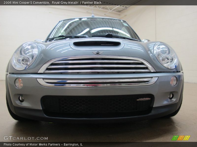 Royal Grey Metallic / Panther Black 2006 Mini Cooper S Convertible