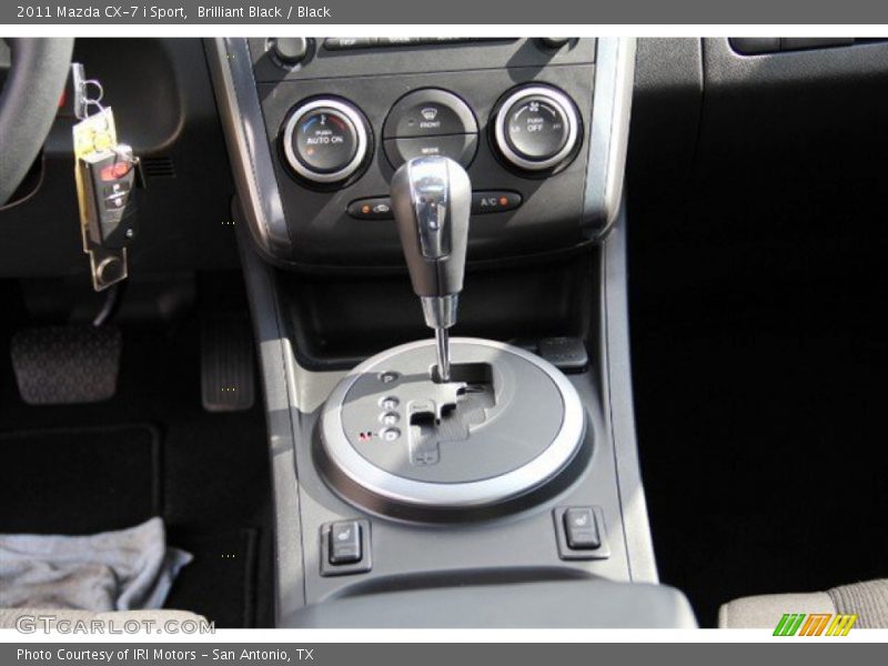 Brilliant Black / Black 2011 Mazda CX-7 i Sport