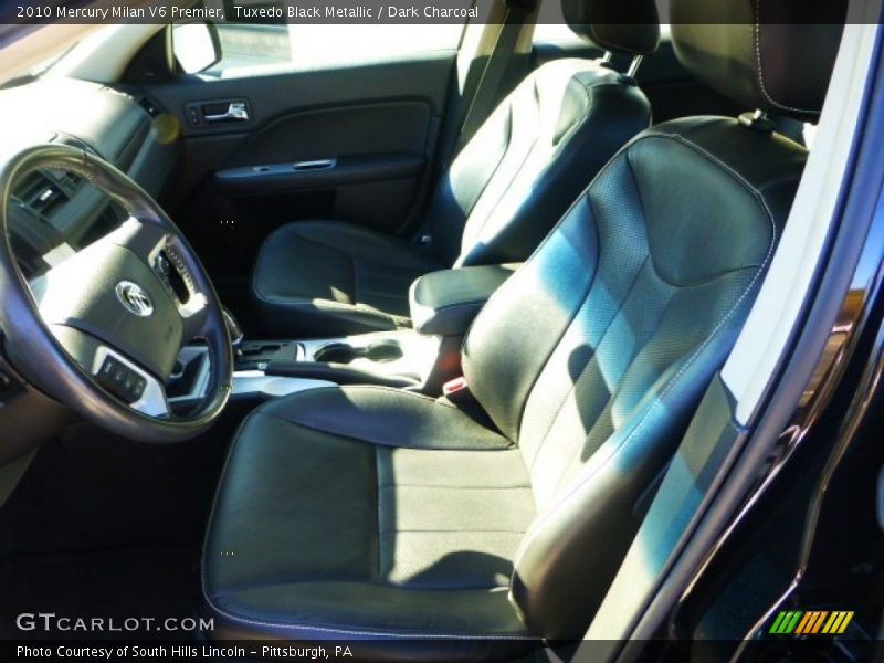 Tuxedo Black Metallic / Dark Charcoal 2010 Mercury Milan V6 Premier
