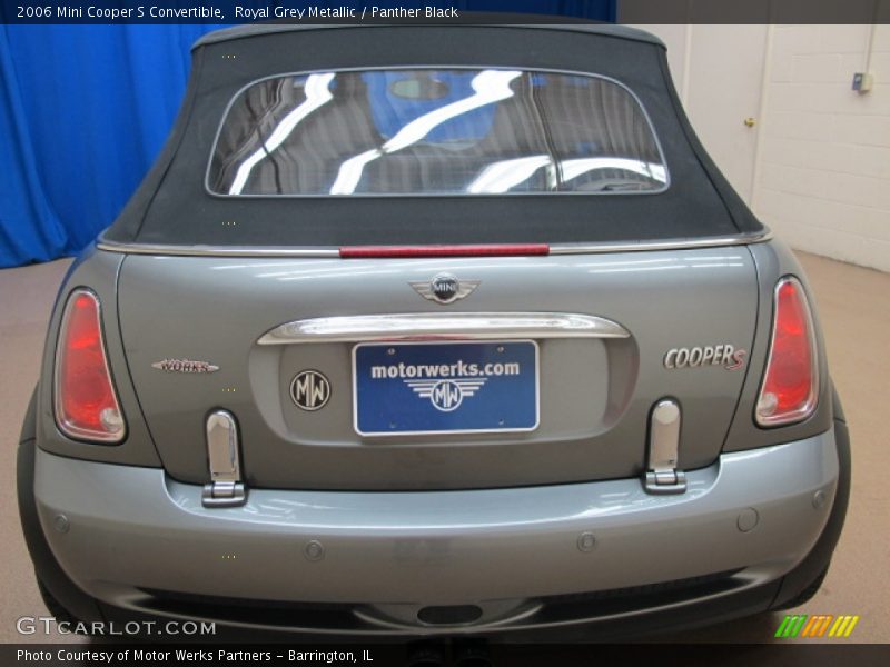 Royal Grey Metallic / Panther Black 2006 Mini Cooper S Convertible