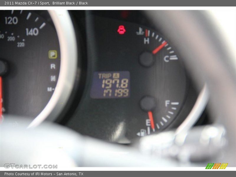 Brilliant Black / Black 2011 Mazda CX-7 i Sport