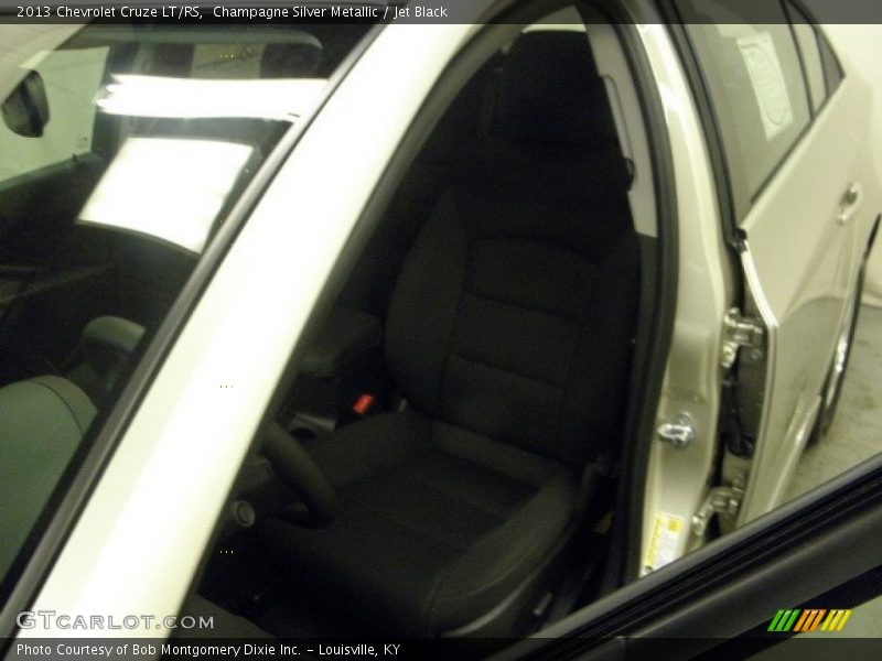 Champagne Silver Metallic / Jet Black 2013 Chevrolet Cruze LT/RS