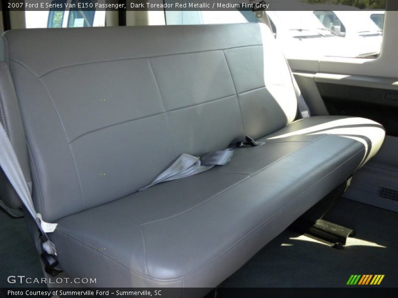Rear Seat of 2007 E Series Van E150 Passenger