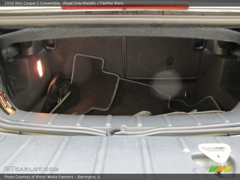 Royal Grey Metallic / Panther Black 2006 Mini Cooper S Convertible
