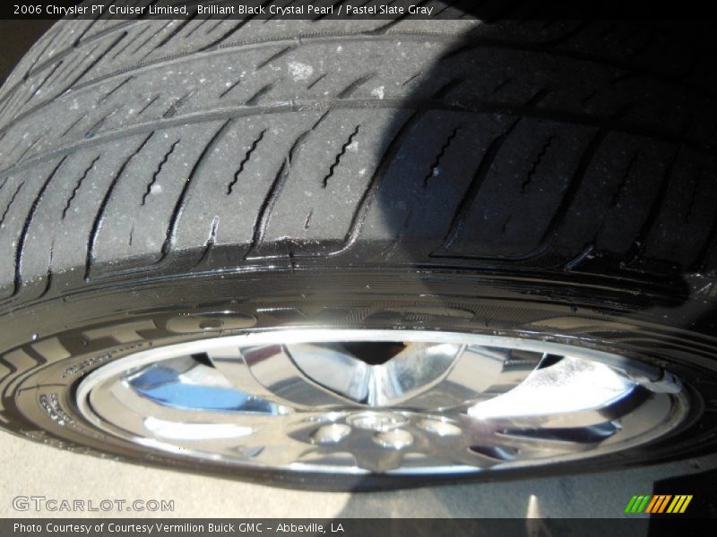 Brilliant Black Crystal Pearl / Pastel Slate Gray 2006 Chrysler PT Cruiser Limited