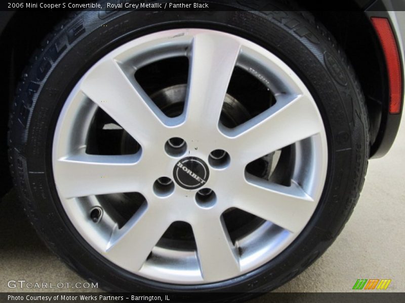 Royal Grey Metallic / Panther Black 2006 Mini Cooper S Convertible