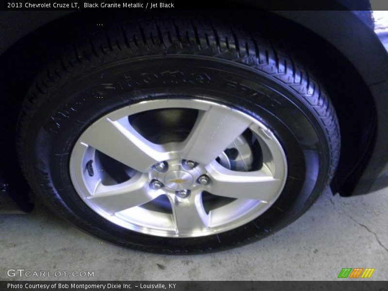 Black Granite Metallic / Jet Black 2013 Chevrolet Cruze LT