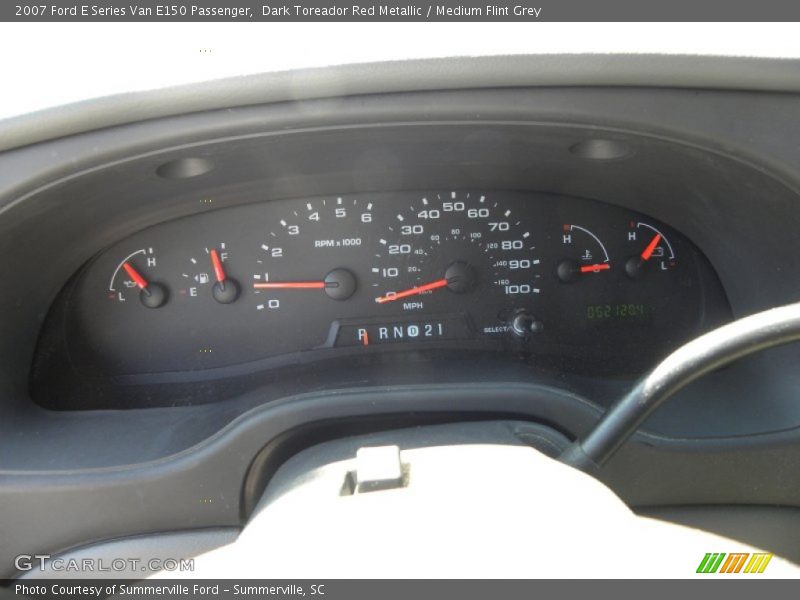  2007 E Series Van E150 Passenger E150 Passenger Gauges