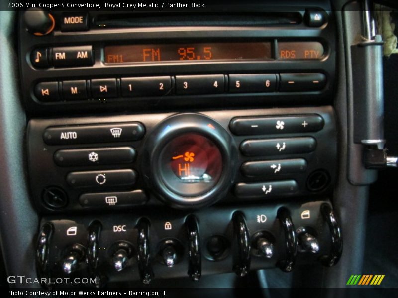 Royal Grey Metallic / Panther Black 2006 Mini Cooper S Convertible