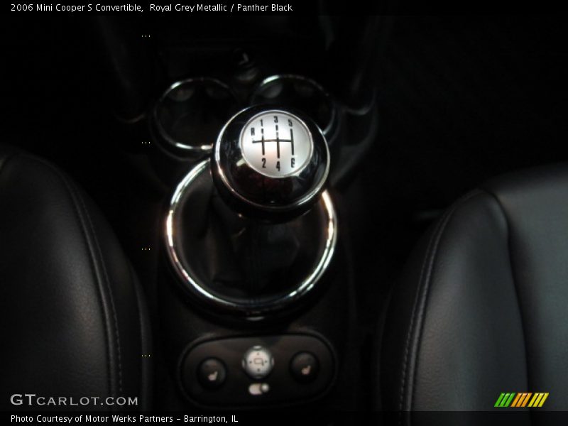 Royal Grey Metallic / Panther Black 2006 Mini Cooper S Convertible