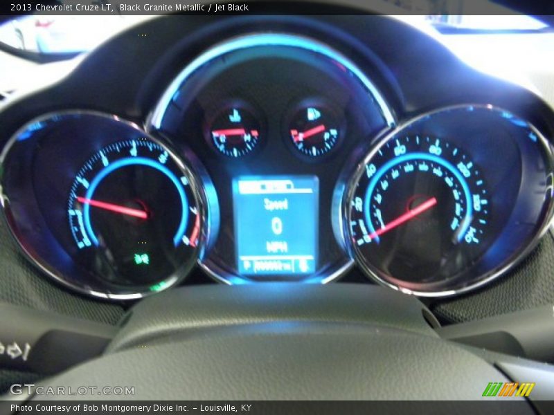 Black Granite Metallic / Jet Black 2013 Chevrolet Cruze LT