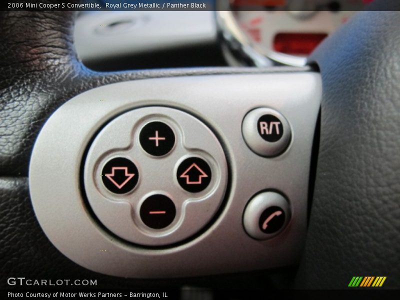 Royal Grey Metallic / Panther Black 2006 Mini Cooper S Convertible