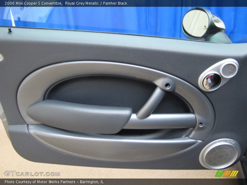 Royal Grey Metallic / Panther Black 2006 Mini Cooper S Convertible