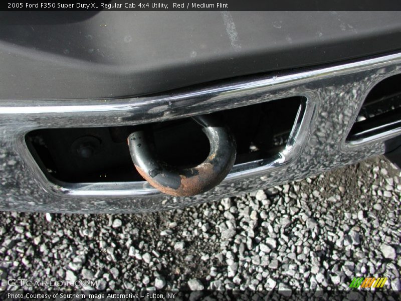 Red / Medium Flint 2005 Ford F350 Super Duty XL Regular Cab 4x4 Utility