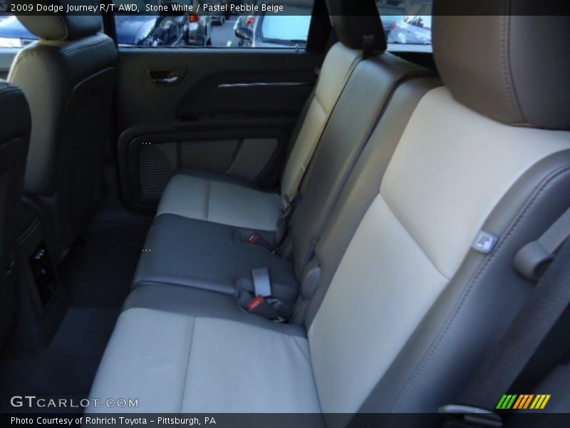 Stone White / Pastel Pebble Beige 2009 Dodge Journey R/T AWD