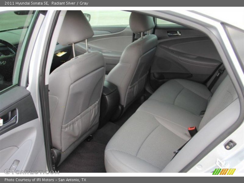 Radiant Silver / Gray 2011 Hyundai Sonata SE