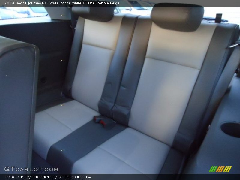 Stone White / Pastel Pebble Beige 2009 Dodge Journey R/T AWD