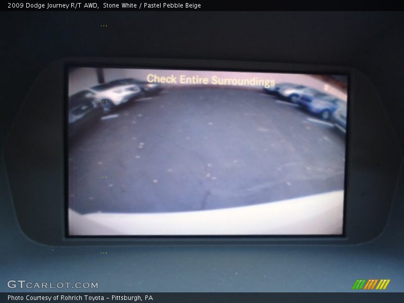 Stone White / Pastel Pebble Beige 2009 Dodge Journey R/T AWD