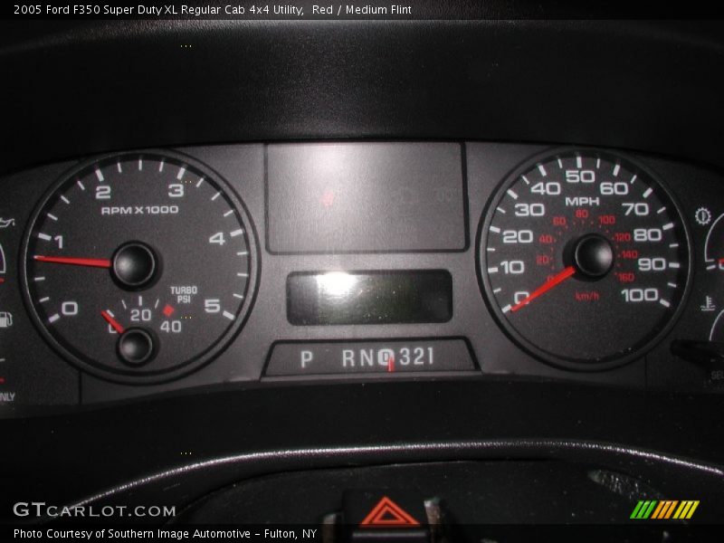  2005 F350 Super Duty XL Regular Cab 4x4 Utility XL Regular Cab 4x4 Utility Gauges