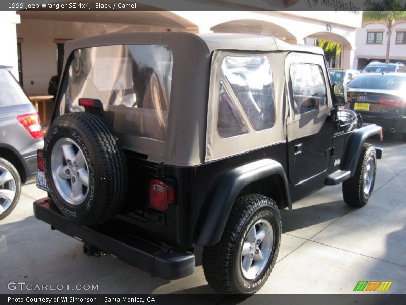 Black / Camel 1999 Jeep Wrangler SE 4x4