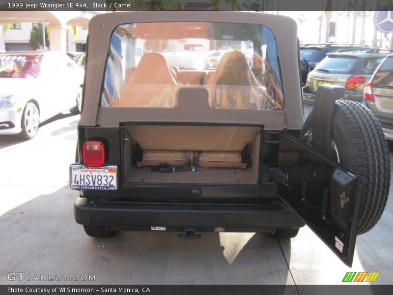 Black / Camel 1999 Jeep Wrangler SE 4x4