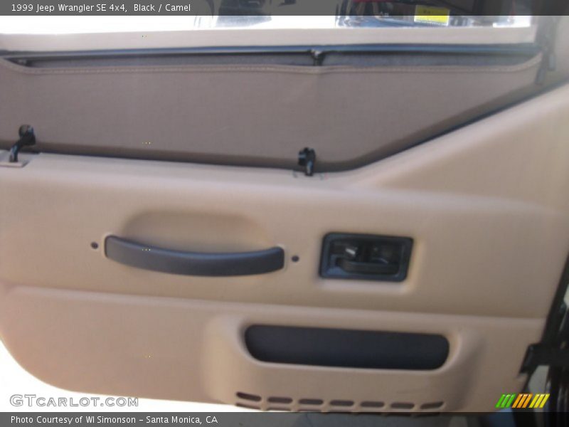 Black / Camel 1999 Jeep Wrangler SE 4x4