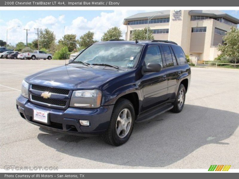 Imperial Blue Metallic / Ebony 2008 Chevrolet TrailBlazer LT 4x4