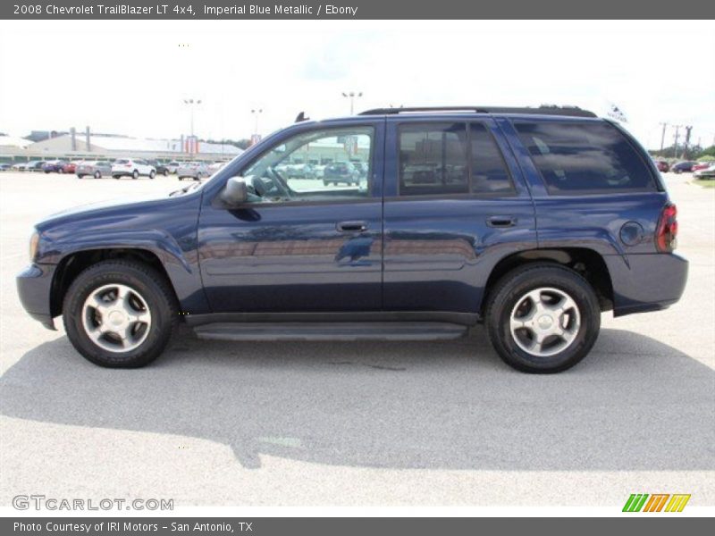Imperial Blue Metallic / Ebony 2008 Chevrolet TrailBlazer LT 4x4