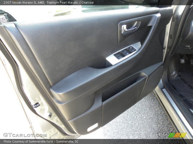 Platinum Pearl Matallic / Charcoal 2007 Nissan Murano SL AWD