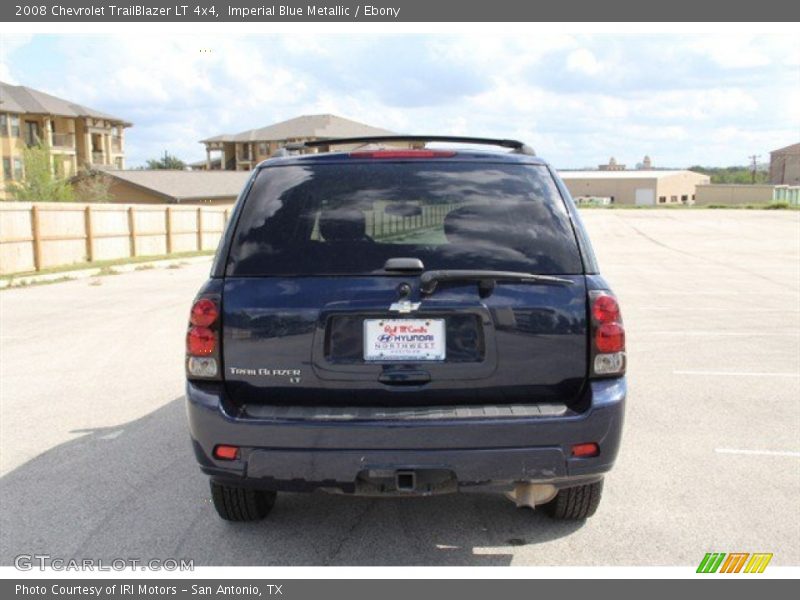 Imperial Blue Metallic / Ebony 2008 Chevrolet TrailBlazer LT 4x4