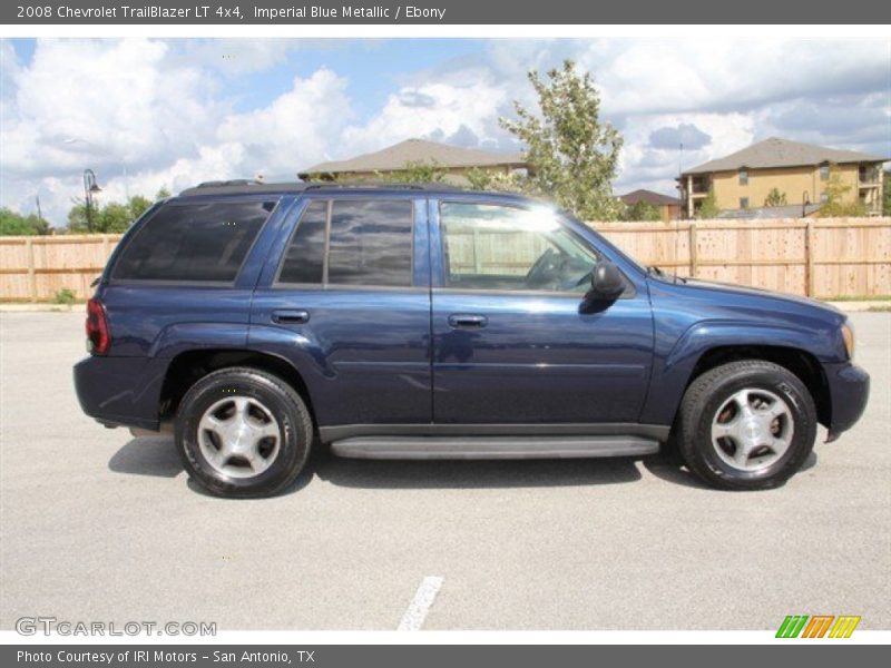 Imperial Blue Metallic / Ebony 2008 Chevrolet TrailBlazer LT 4x4