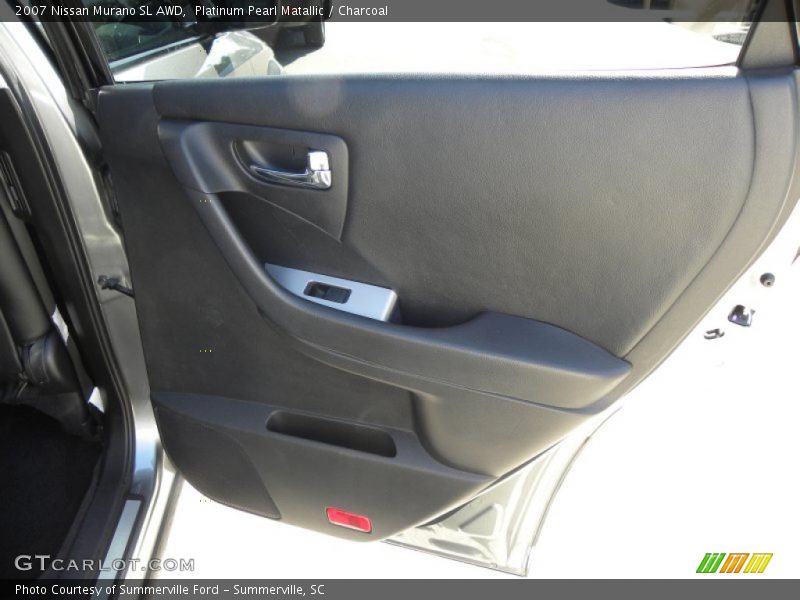 Platinum Pearl Matallic / Charcoal 2007 Nissan Murano SL AWD