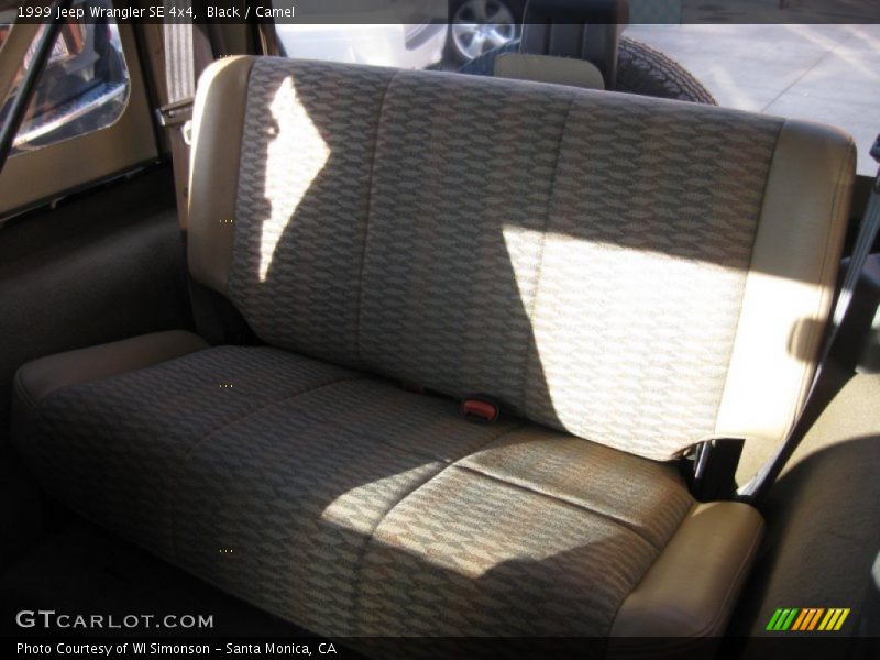 Black / Camel 1999 Jeep Wrangler SE 4x4