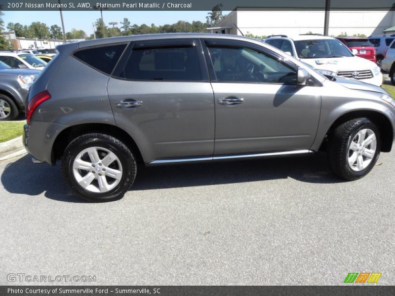 Platinum Pearl Matallic / Charcoal 2007 Nissan Murano SL AWD
