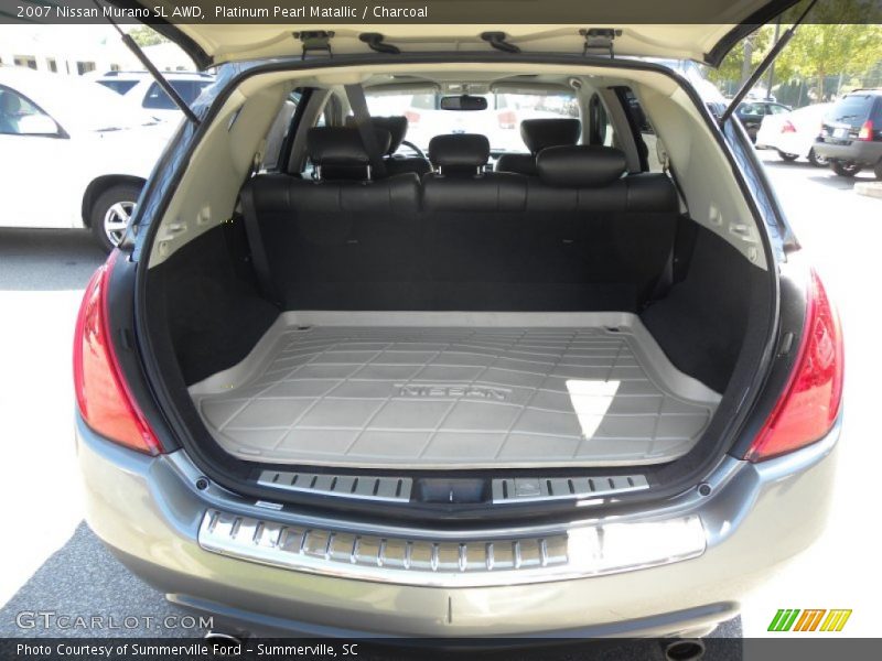 Platinum Pearl Matallic / Charcoal 2007 Nissan Murano SL AWD