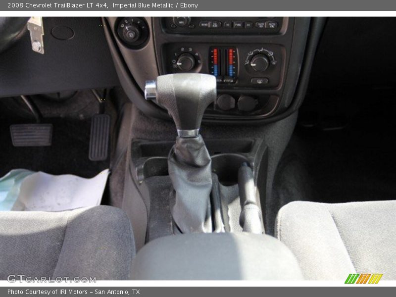 Imperial Blue Metallic / Ebony 2008 Chevrolet TrailBlazer LT 4x4